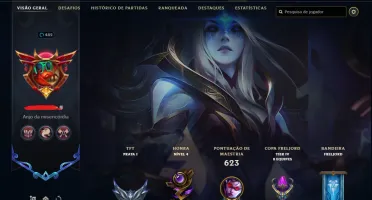 Conta Lol e valorant