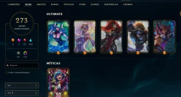 Conta Lol e valorant