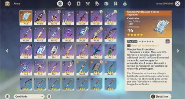 AR53-XIAO+ZHONGLI+QIQI C1+KEQING C1+ARMA 5*+RESINAS+NA-PC