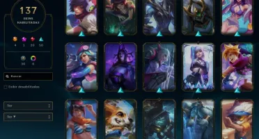 Conta league of legends