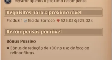 Conta Albion end game 1.52bn de fama, 200M de prata