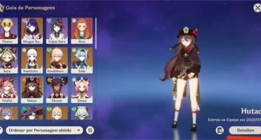 AR 55 Baal + Lança - Ayaka - Kazuha - Eula - Hutao