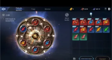 Conta top bem upada item epico