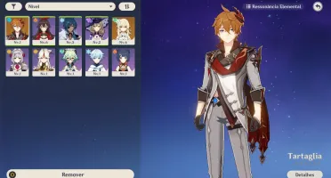 Genshin Impact / AR 7 / Tartaglia (Childe) + 5 SR