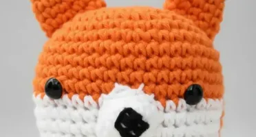Raposa Cabeçuda Amigurumi Artesanal Bebê Decoração Quarto