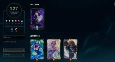 Conta LoL | Todos os Campeões | 227 Skins