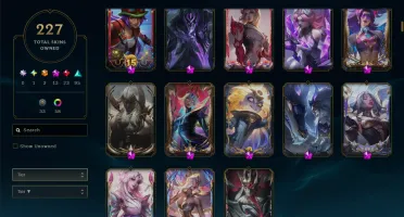 Conta LoL | Todos os Campeões | 227 Skins