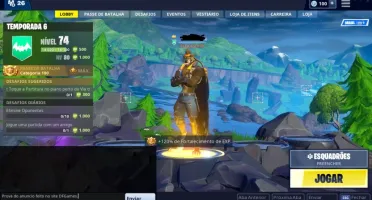 CONTA FORTNITE + SALVE O MUNDO