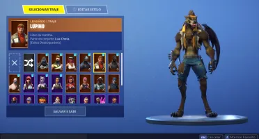 CONTA FORTNITE + SALVE O MUNDO