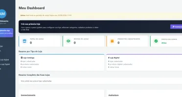 Script PHP Criador de Lojas e Catálogos + Planos