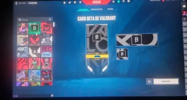 Contas Valorant Com Itens Do Beta