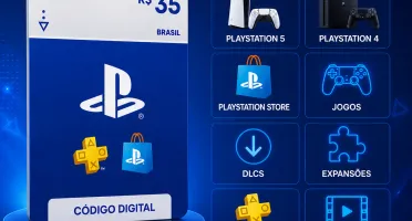 Gift Card PlayStation Store R$ 35Código |Digital Oficial BR