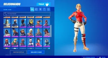 Conta Fortnite, Season 3 com 40+ skins