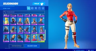 Conta Fortnite, Season 3 com 40+ skins