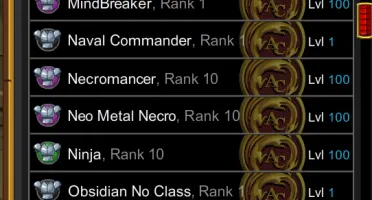 AQW Endgame conta – HeroMart + Rare/Endgame Classes