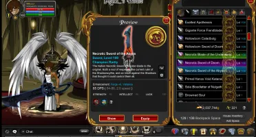 AQW Endgame conta – HeroMart + Rare/Endgame Classes