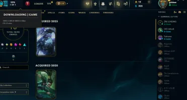 Conta wild Rift 41 skin 118 campeões+conta Lol pc