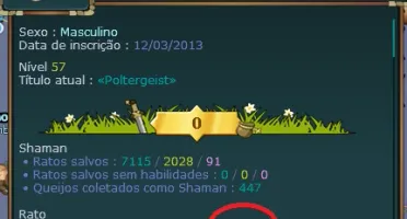 Conta Transformice 2013 Cheia De Pele 2000 Queijos E 1000Fst