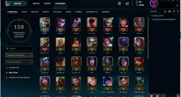 Conta de League of Legends Diamante 3 - Skin Lendaria