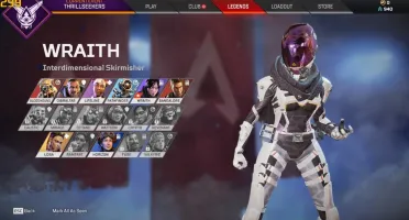 Conta com herança da wraith + skin lendária voidwalker