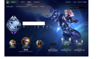CONTA LVL 30 DIAMANTE IV
