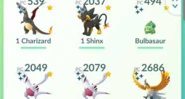 Pokemon GO Conta level 40 com muitos Shinys - Canela