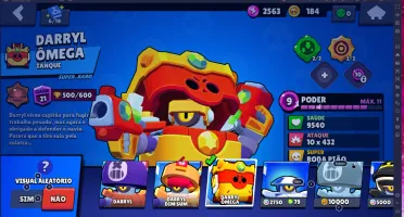 CONTA BRAWL STARS ANTIGA E GEMADA 34K DE TROFÉUS 72 BRAWLERS