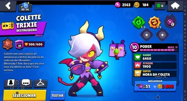 CONTA BRAWL STARS ANTIGA E GEMADA 34K DE TROFÉUS 72 BRAWLERS