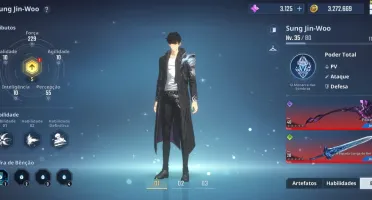 Conta Solo Leveling Arise - 5 SSR