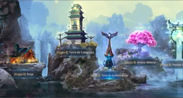 CONTA MIR4 MAGO LVL 60 COM 59MIL DE PODER SA32