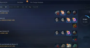 CONTA MIR4 MAGO LVL 60 COM 59MIL DE PODER SA32