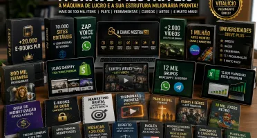 🔥 A Chave Mestra 2.0: O Seu Acervo Digital Estratégico