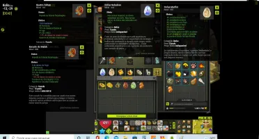 CONTA LVL 200 CROCA COM ITENS TOP