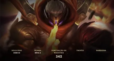 CONTA LOL 77 SKINS 145 CHAMPS