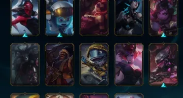 CONTA LOL 77 SKINS 145 CHAMPS