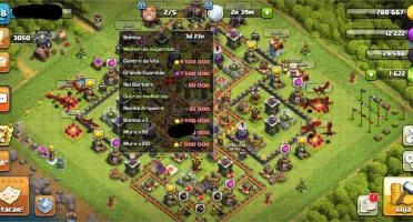 CLASH OF CLANS CV11 QUASE FULL