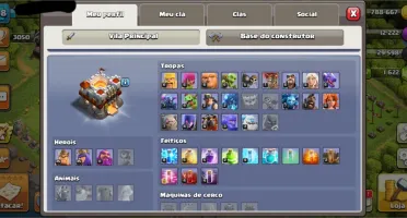 CLASH OF CLANS CV11 QUASE FULL