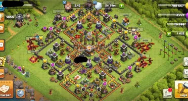 CLASH OF CLANS CV11 QUASE FULL