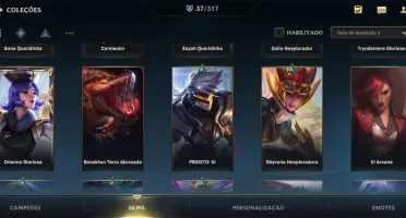 Wild Rift - Conta Mestra SKIL FULL
