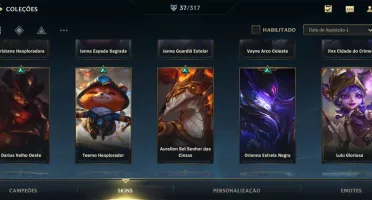 Wild Rift - Conta Mestra SKIL FULL