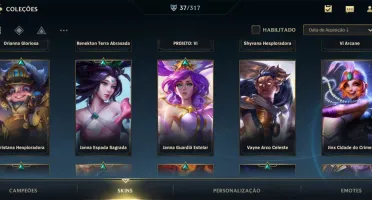 Wild Rift - Conta Mestra SKIL FULL