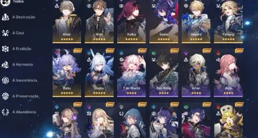 Honkai Star Rail TL 65 - Seele, Kafka + Jing Liu + Cone e ++