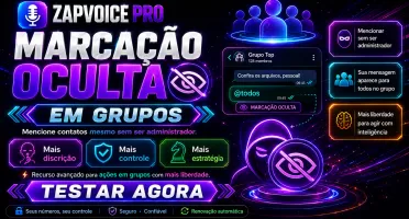 Zap Voice Modificado [Marca todos no grupo]
