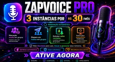 Zap Voice Modificado [Marca todos no grupo]