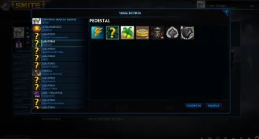Conta de SMITE Lvl 129; 342 skins; Todos os deuses;