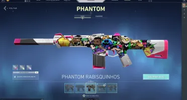 CONTA VALORANT SEM RANK VARIAS SKINS