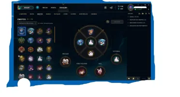 CONTA OURO IV, 71 CAMPEÕES , 88 SKINS