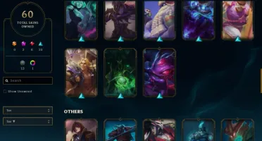 ✅(BARATA)✅GASTEI R$350 ✅61 SKINS✅7 PÁGINA DE RUNA✅NÍVEL 231