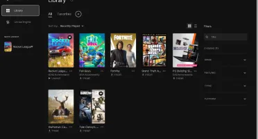 Conta Epic Games com muitos jogos e skins em jogos