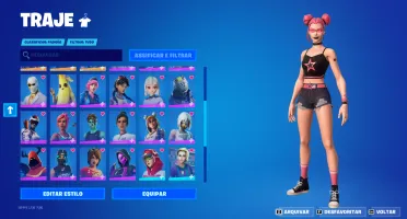 Conta Epic Games com muitos jogos e skins em jogos